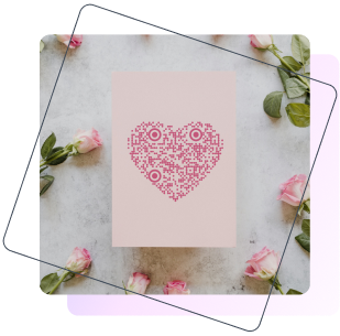 Heart Shaped QR Code