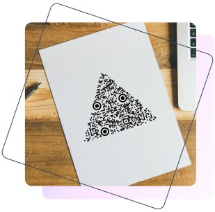 Triangle QR Code
