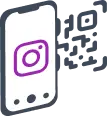 Kod QR untuk Instagram 8 Kod QR untuk Instagram - 8