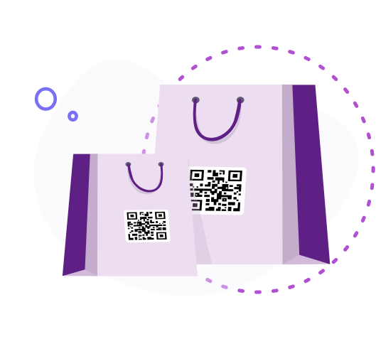 QR code using examples